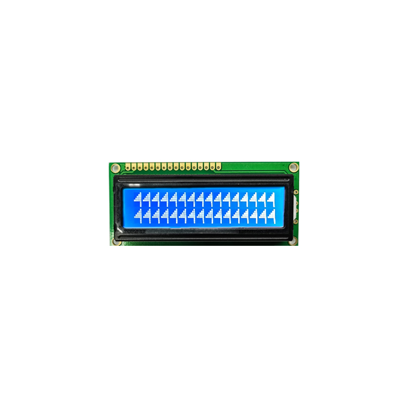 16x2 Character LCD Display STN Blue Display