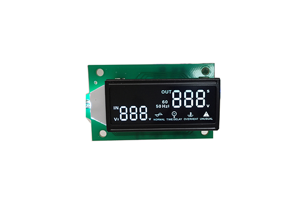 What are the advantages and disadvantages of a VA segment LCD screen?