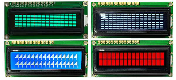 How Many Colors are There to Choose from for 16x2 Character LCD Display?