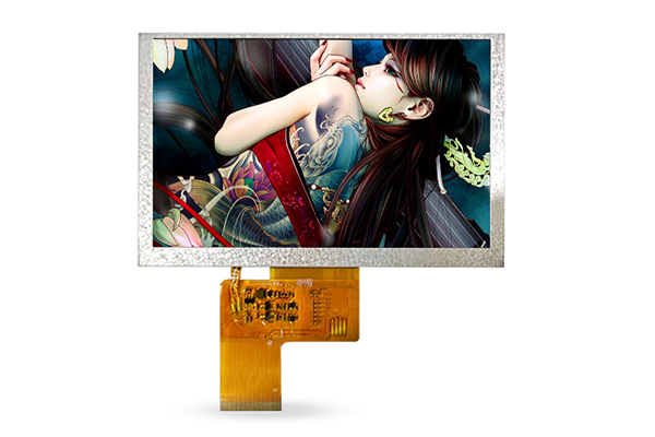 What is the difference between a serial port display and a standard TFT display?