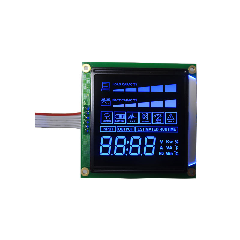7 Segment LCD Display HTN Negative LCD Display